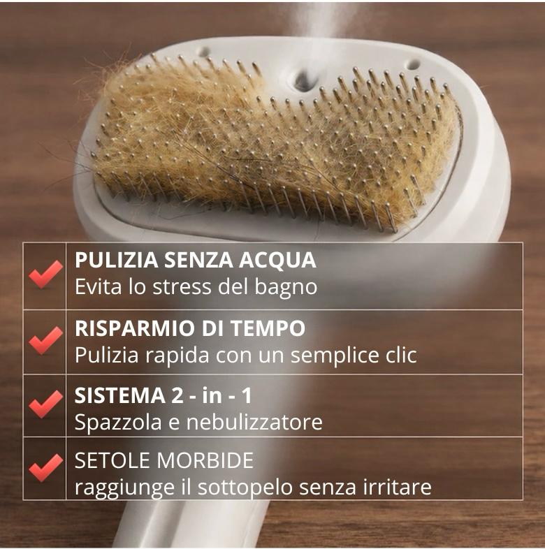 ZeroPeli - Addio peli ovunque e bagni stressanti in meno di 2 minuti 🐶🐱✨