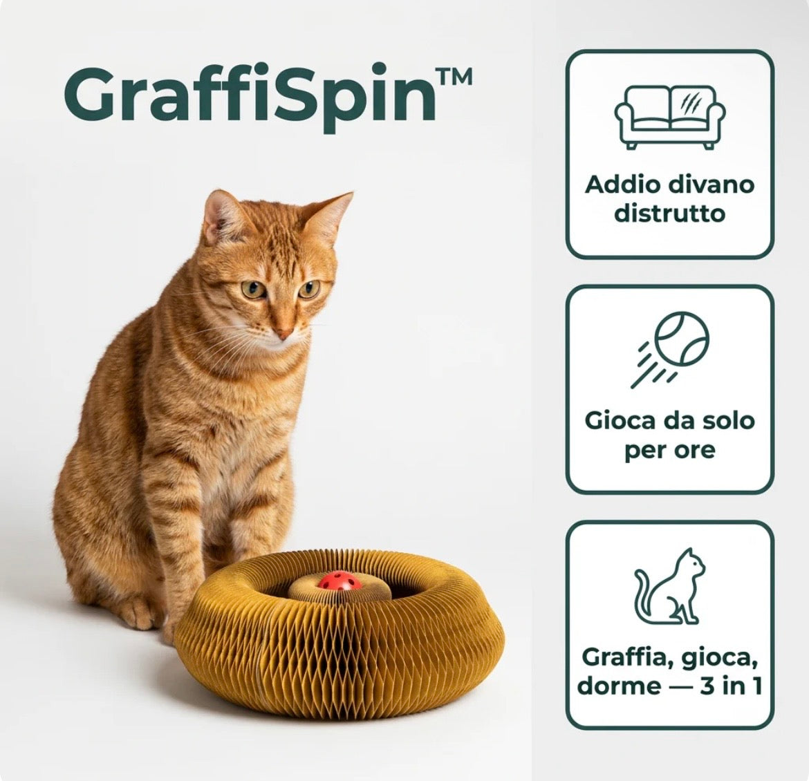 Graffia, Gioca, Dorme - Tutto in Uno di IceBloom™